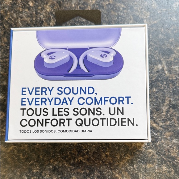 RAYCON open earbuds Wireless Earbuds with Charging Case - Purple NWT - Picture 1 of 2